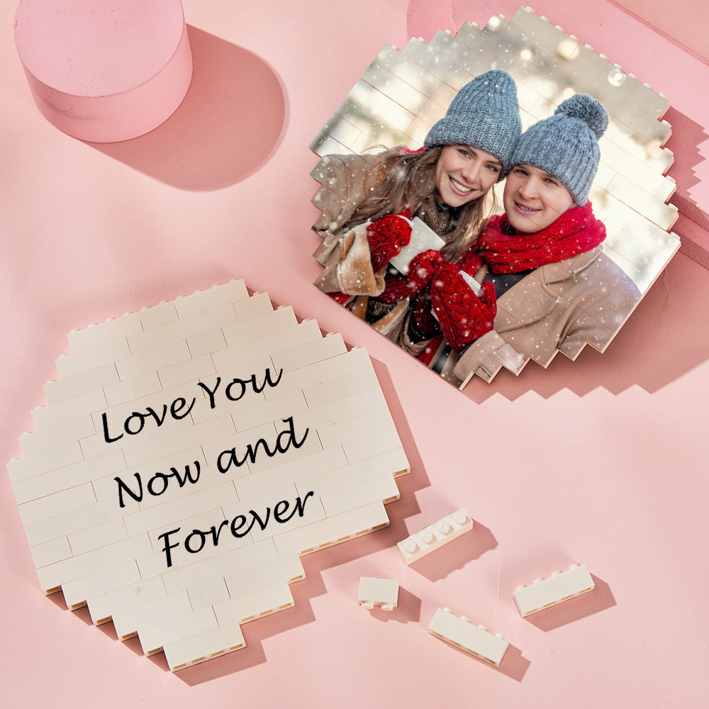 Personalised Photo Building Bricks Octagon