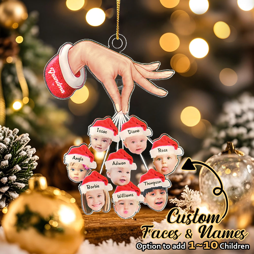 Personalised Grandma & Grandchildren Christmas Gift