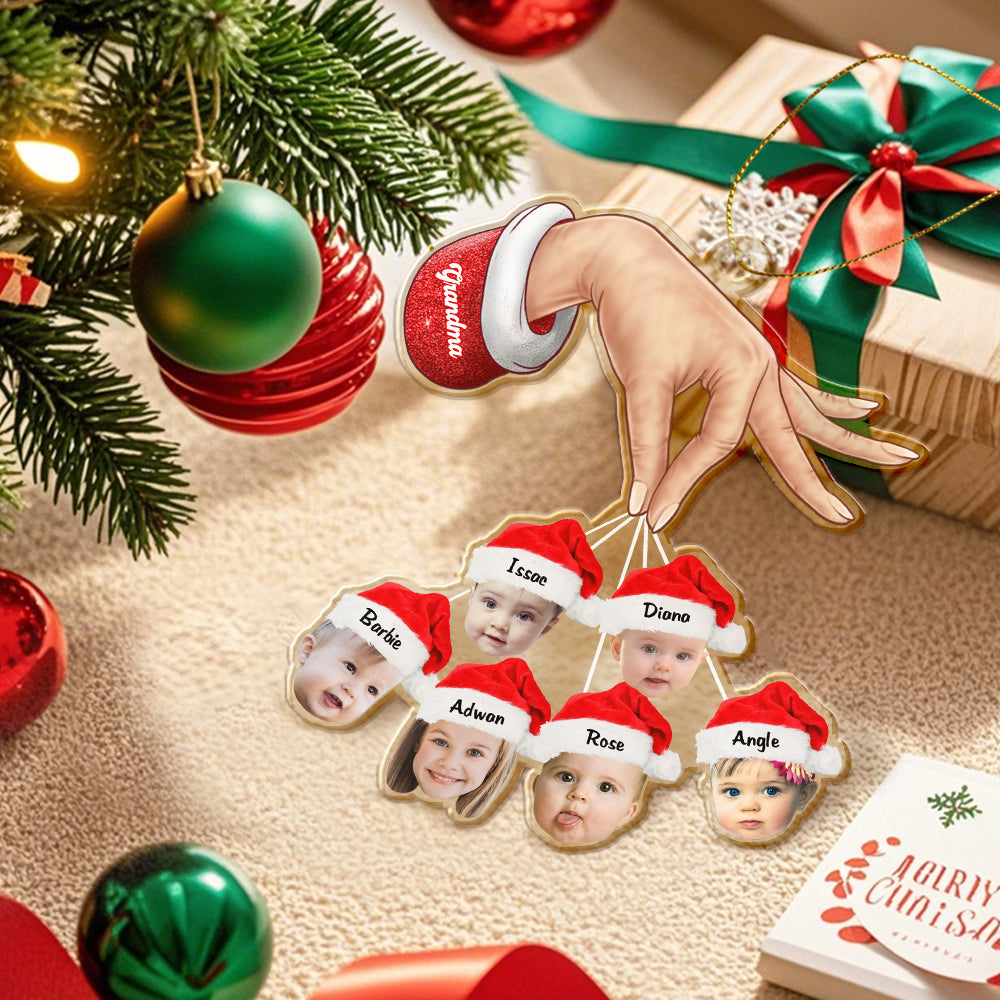 Personalised Grandma & Grandchildren Christmas Gift