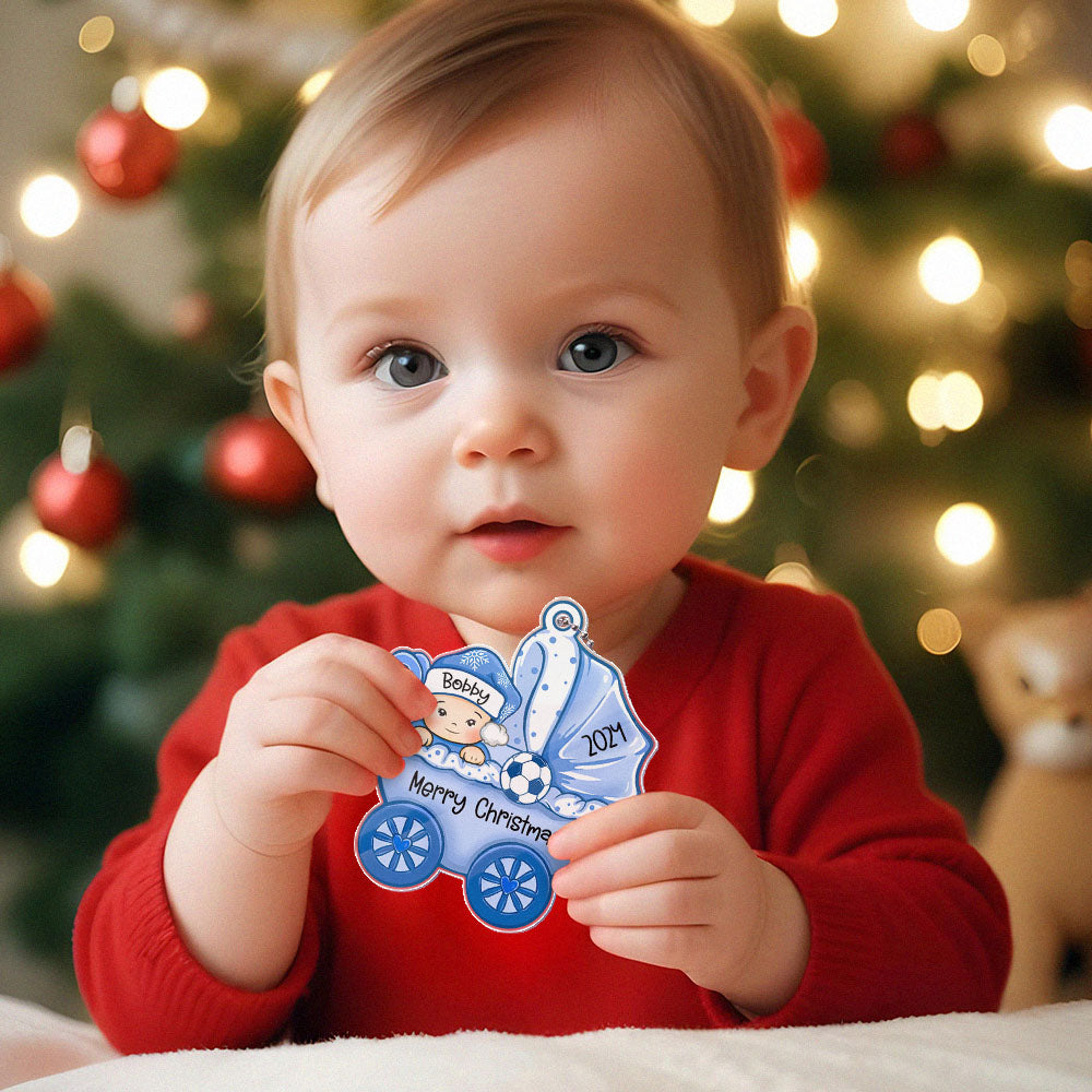 Personalised Baby's First Christmas Ornament
