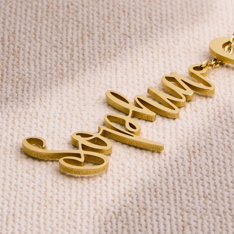 Personalised Name Lariat Necklace