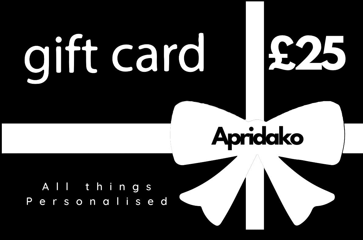 Can’t decide what to buy?, why not give them a Apridako gift voucher so they can choose, saves you the stress and a lovely treat for them 🖤 perfect for new mums, baby showers, birthdays, new baby, anniversaries and so many more occasions for personalised gifts and keepsakes. 
