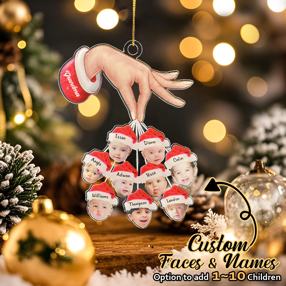 Personalised Grandma & Grandchildren Christmas Gift