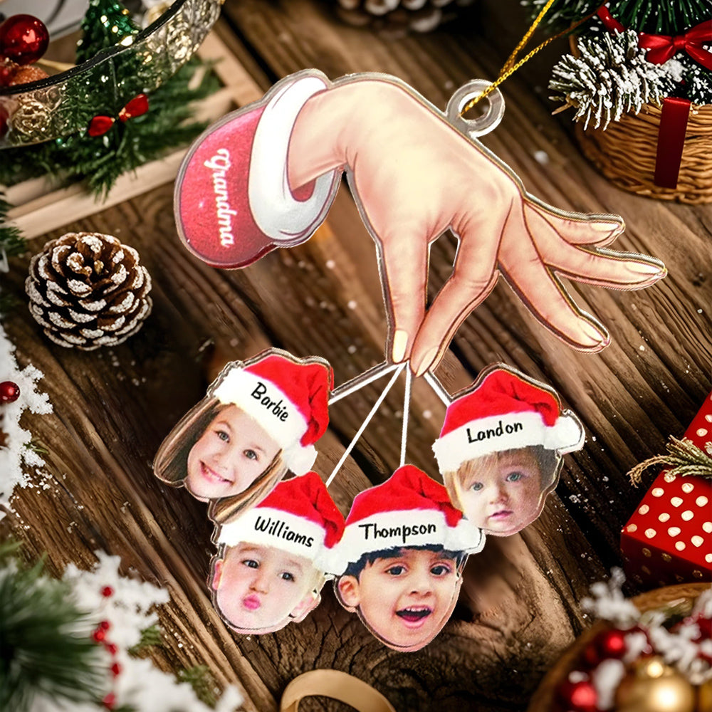Personalised Grandma & Grandchildren Christmas Gift