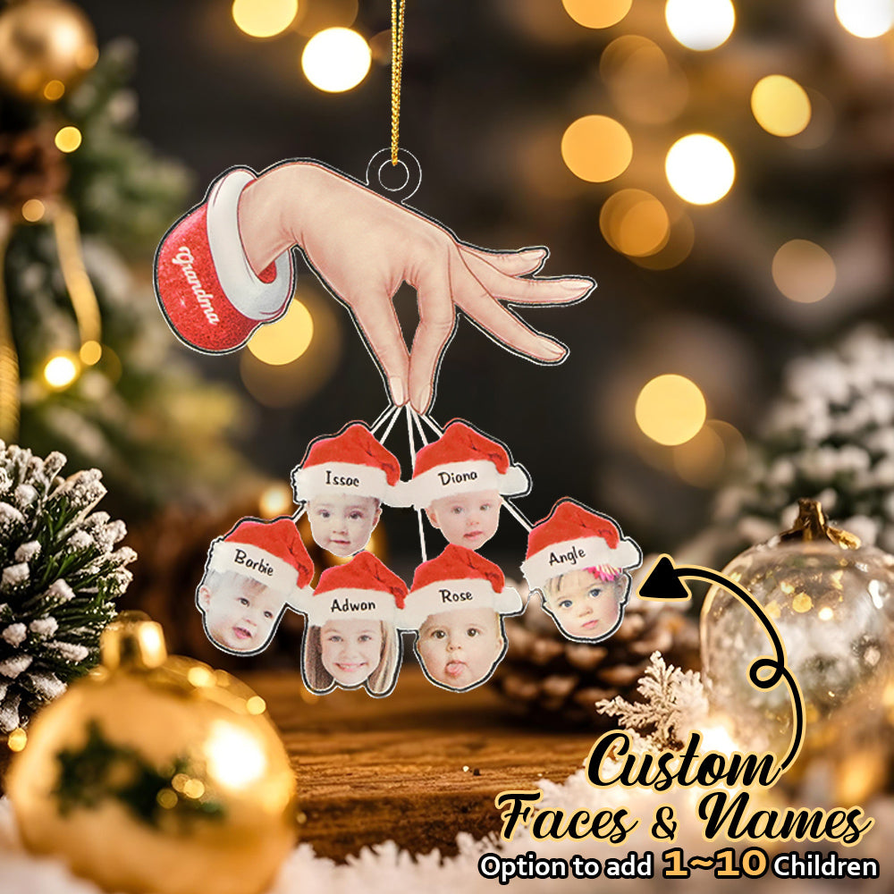 Personalised Grandma & Grandchildren Christmas Gift