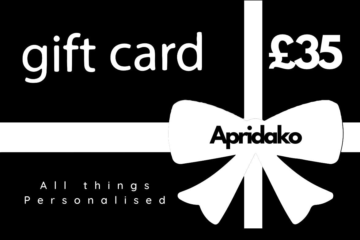 Can’t decide what to buy?, why not give them a Apridako gift voucher so they can choose, saves you the stress and a lovely treat for them 🖤 perfect for new mums, baby showers, birthdays, new baby, anniversaries and so many more occasions for personalised gifts and keepsakes. 