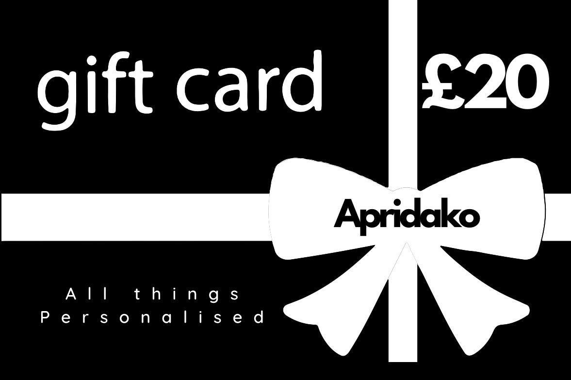 Can’t decide what to buy?, why not give them a Apridako gift voucher so they can choose, saves you the stress and a lovely treat for them 🖤 perfect for new mums, baby showers, birthdays, new baby, anniversaries and so many more occasions for personalised gifts and keepsakes. 