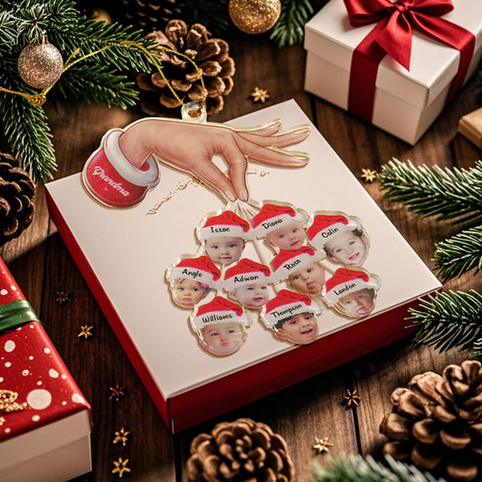 Personalised Grandma & Grandchildren Christmas Gift