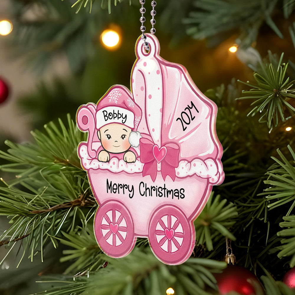 Personalised Baby's First Christmas Ornament