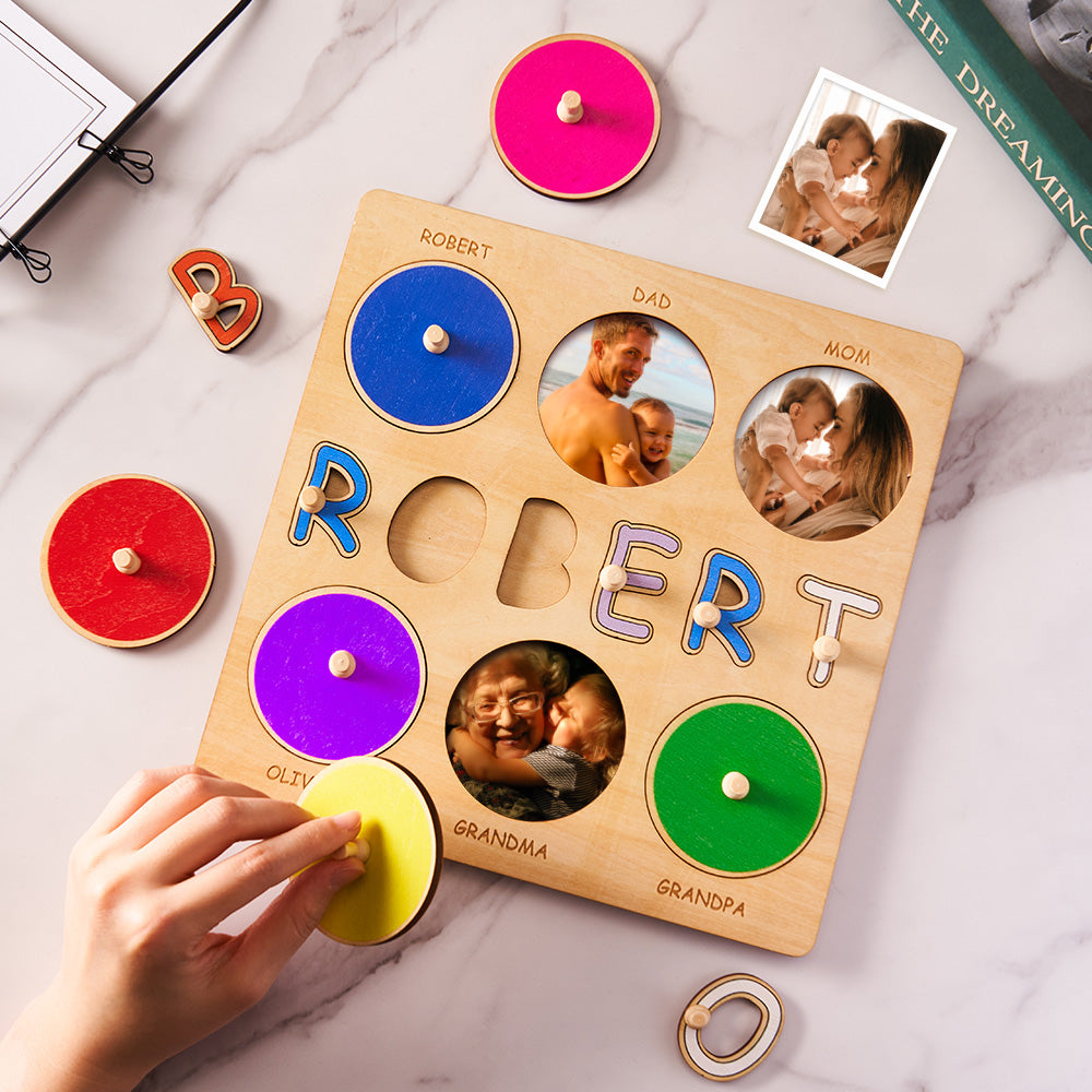 Personalised Photo Engraved Jigsaw