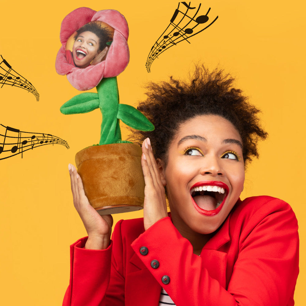 Personalised Photo Dancing & Musical Plant