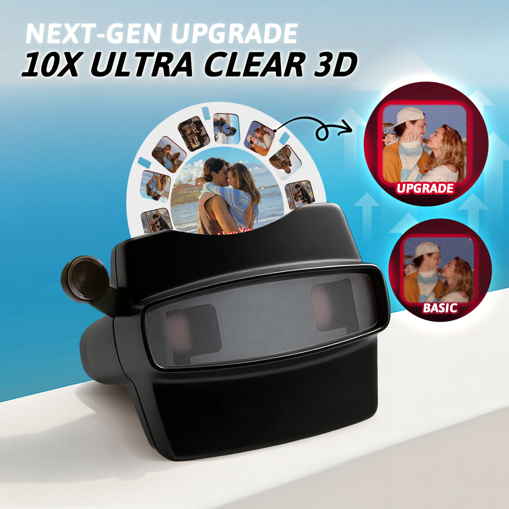 Personalised 3D Viewfinder and Reel 10x Ultra-Clear
