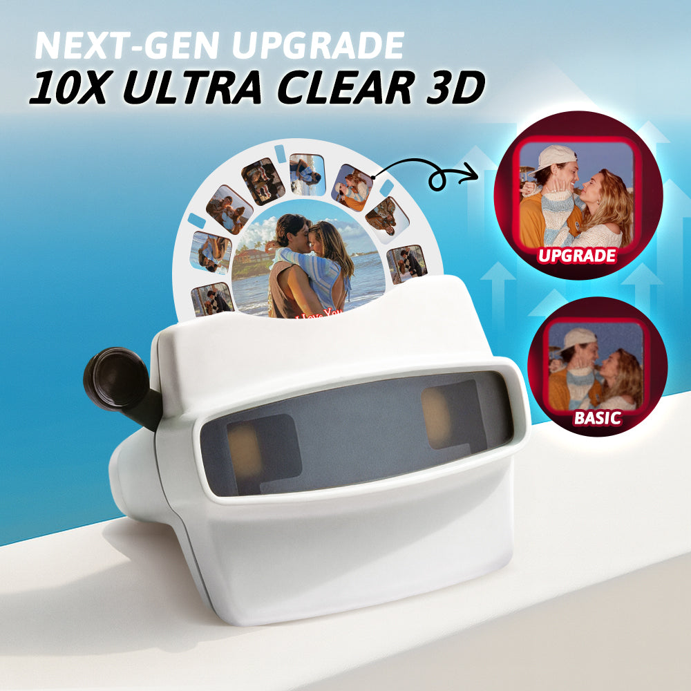 Personalised 3D Viewfinder and Reel 10x Ultra-Clear