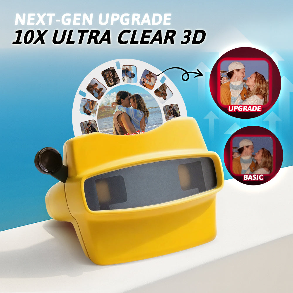 Personalised 3D Viewfinder and Reel 10x Ultra-Clear