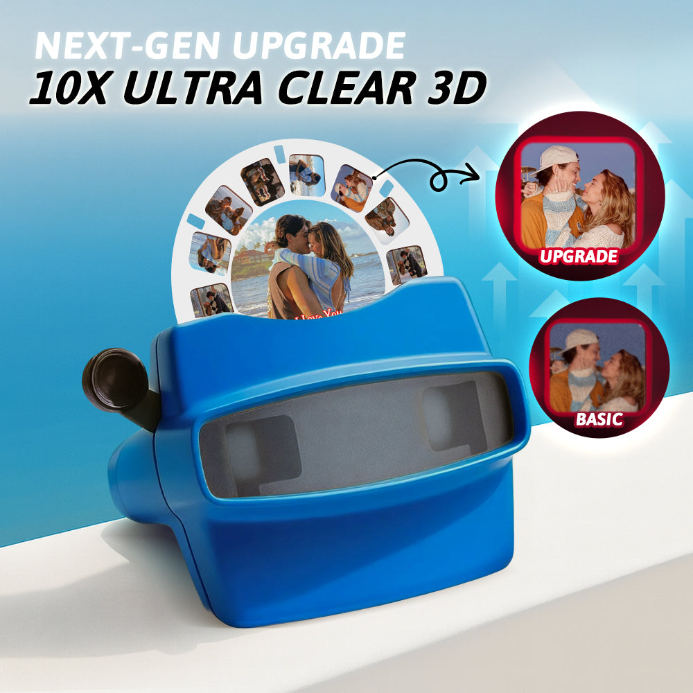 Personalised 3D Viewfinder and Reel 10x Ultra-Clear