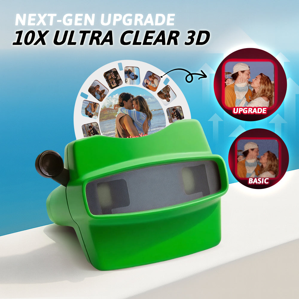 Personalised 3D Viewfinder and Reel 10x Ultra-Clear