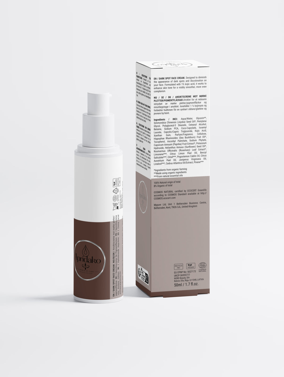 Dark Spot Face Cream with Kojic Acid
