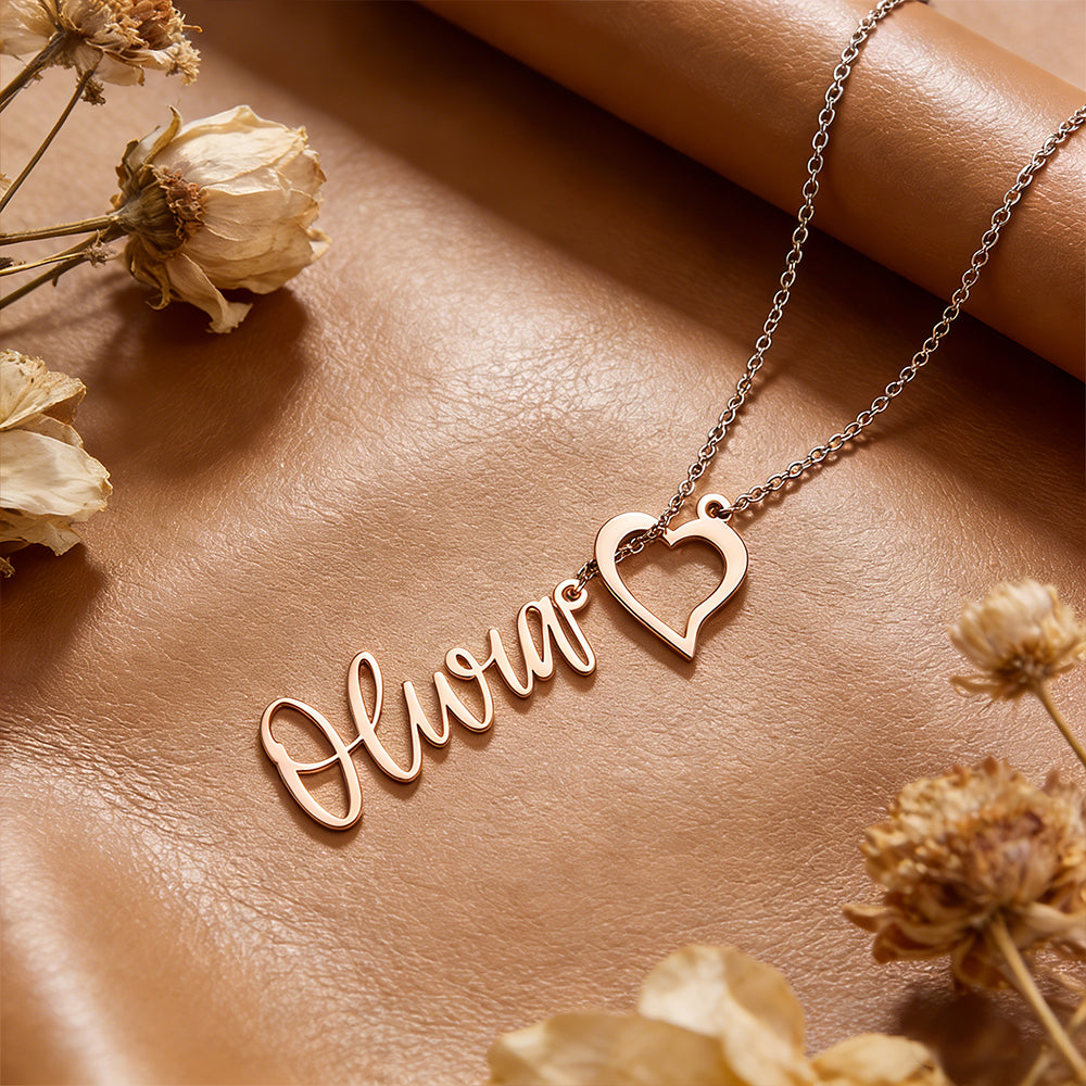 Personalised Name Lariat Necklace