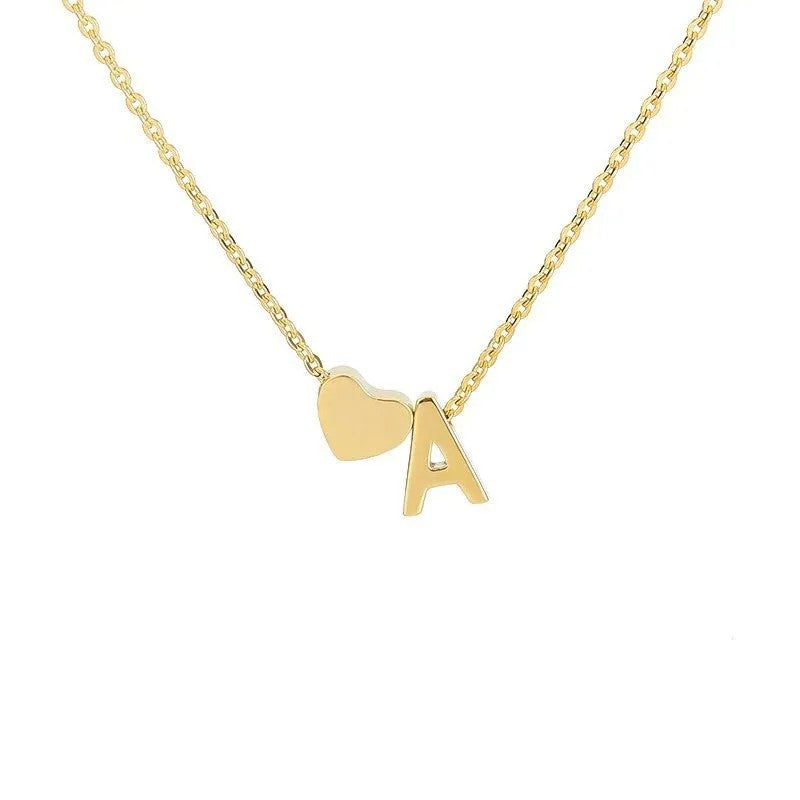 Personalised Tiny Initial Necklace