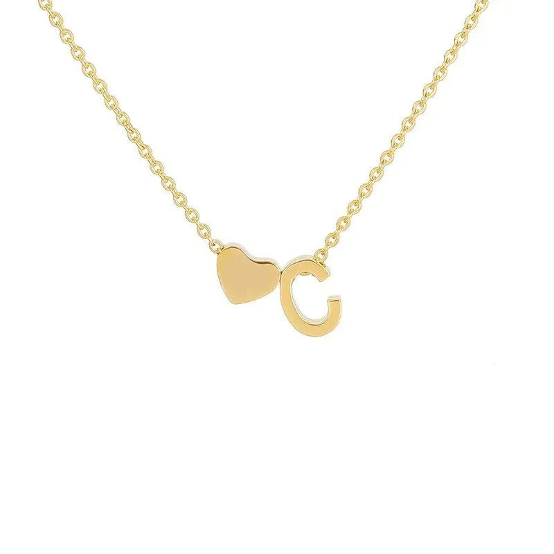 Personalised Tiny Initial Necklace