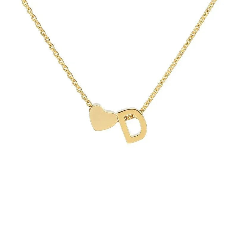 Personalised Tiny Initial Necklace