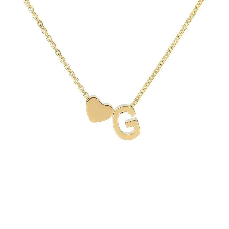 Personalised Tiny Initial Necklace
