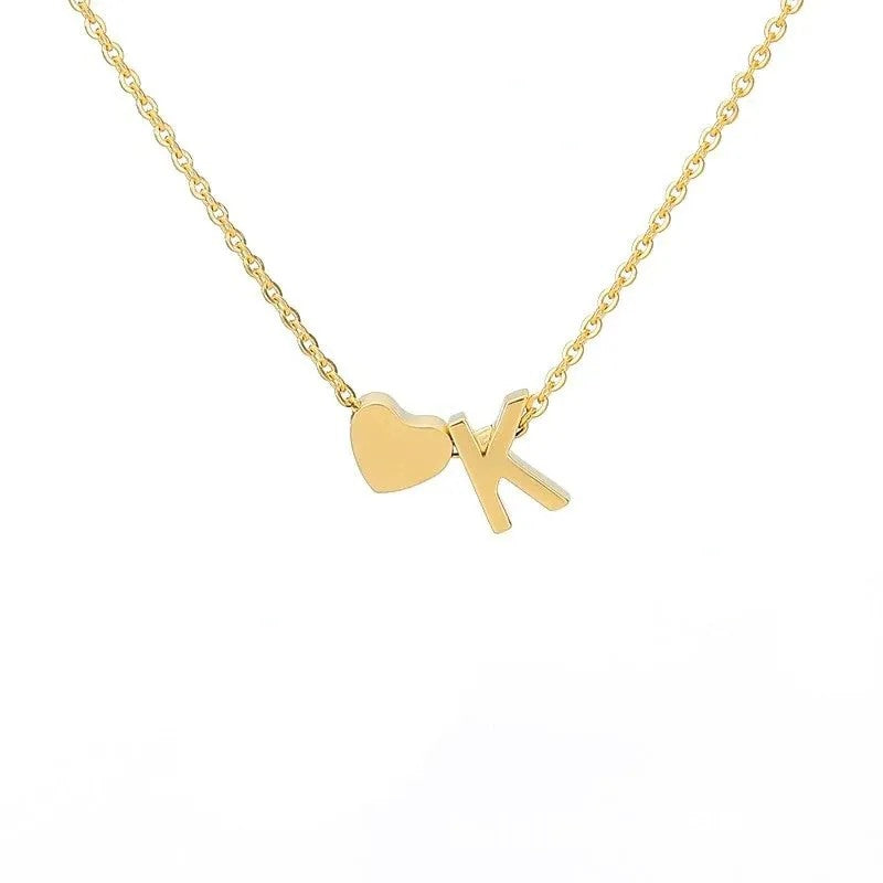 Personalised Tiny Initial Necklace