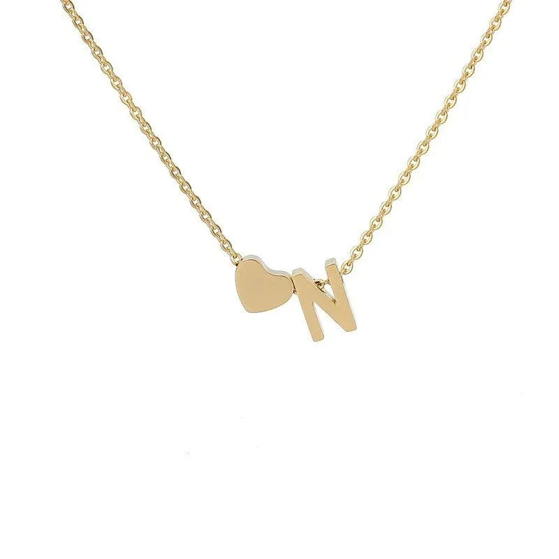 Personalised Tiny Initial Necklace