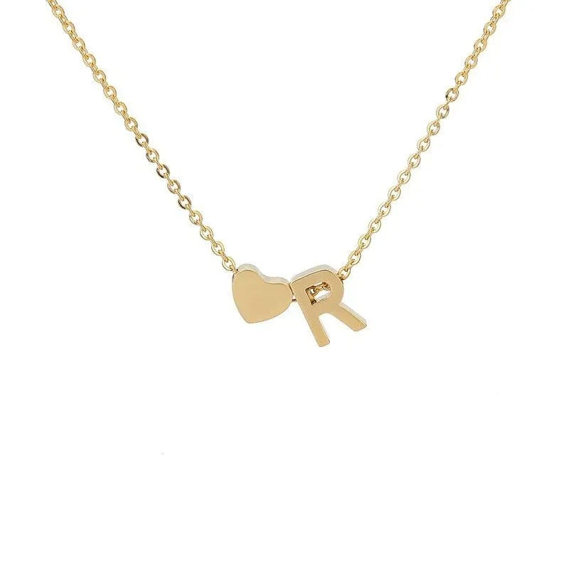 Personalised Tiny Initial Necklace