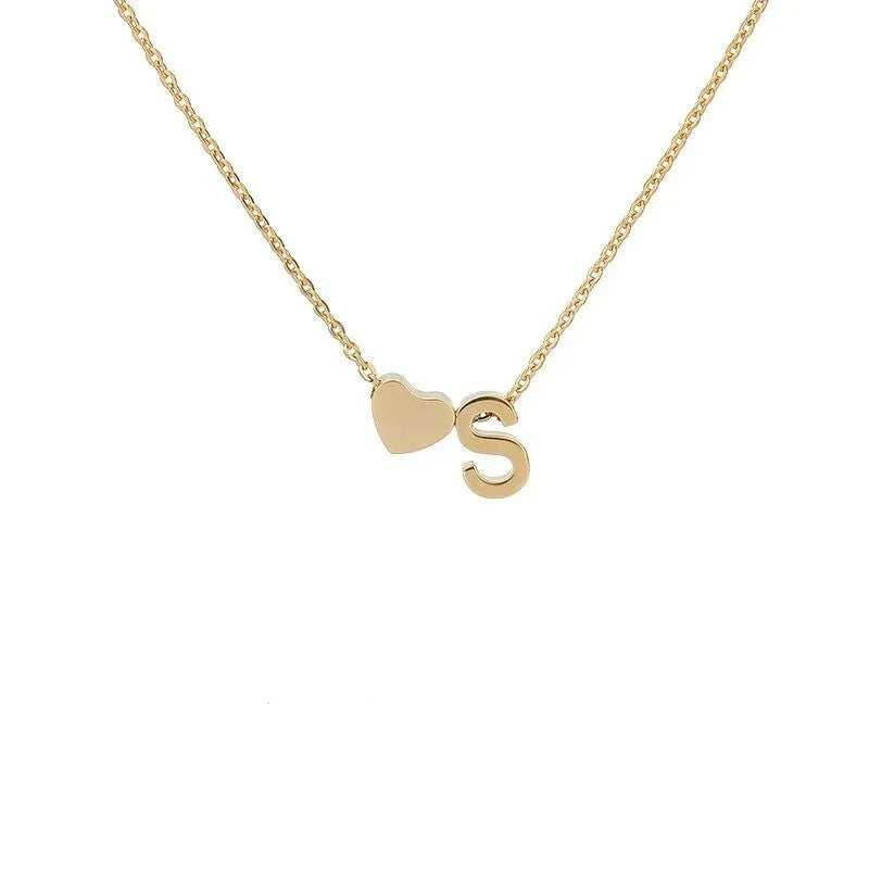 Personalised Tiny Initial Necklace
