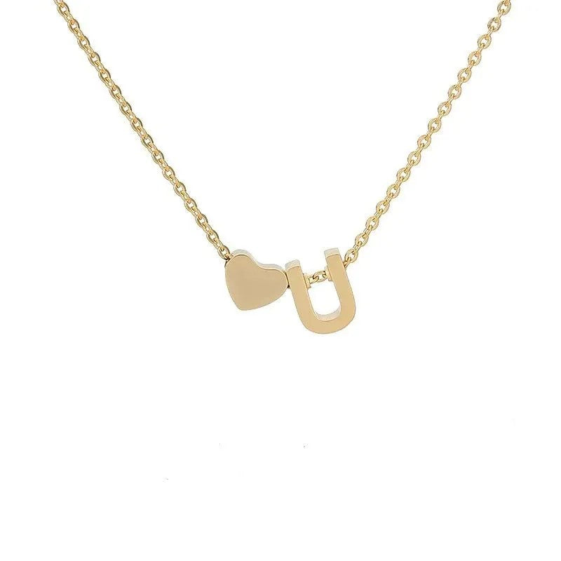 Personalised Tiny Initial Necklace