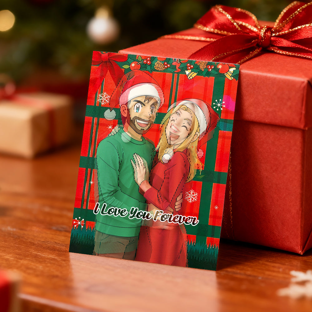 Personalised Card Christmas Photo in 7 styles