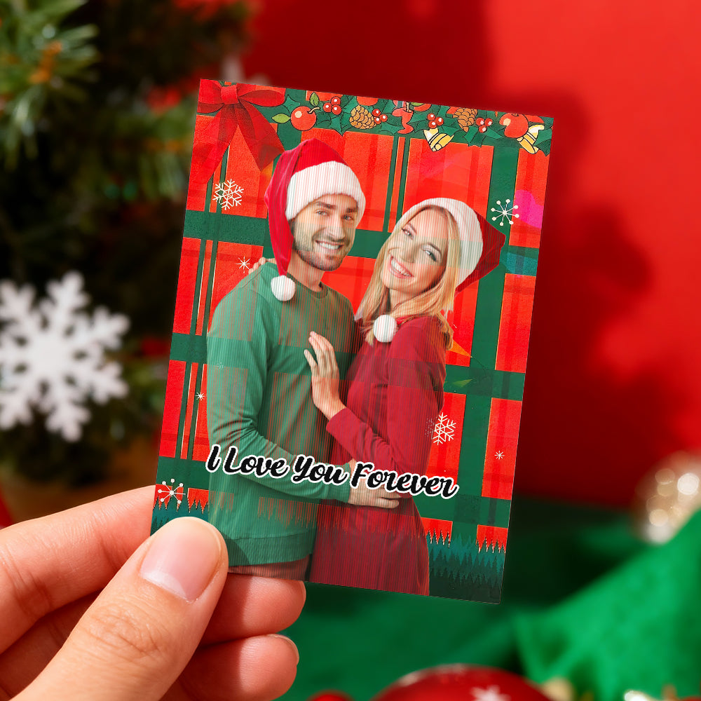 Personalised Card Christmas Photo in 7 styles