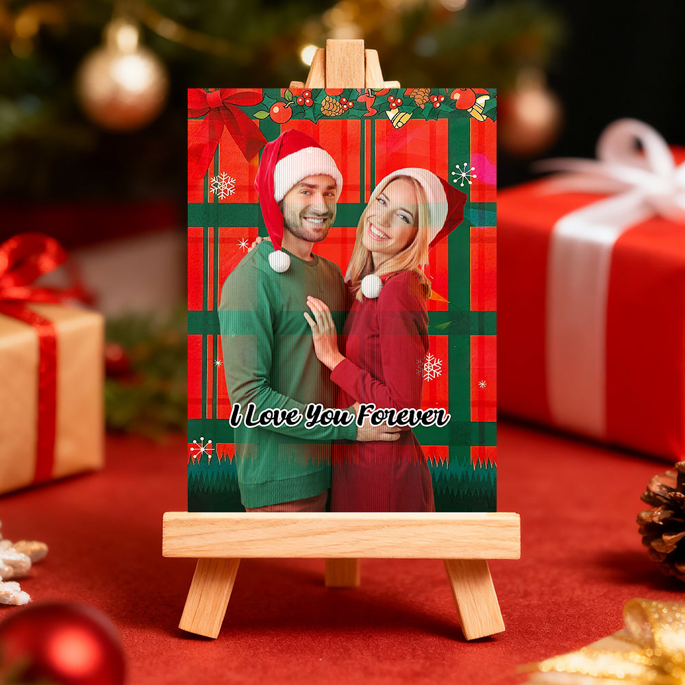 Personalised Card Christmas Photo in 7 styles