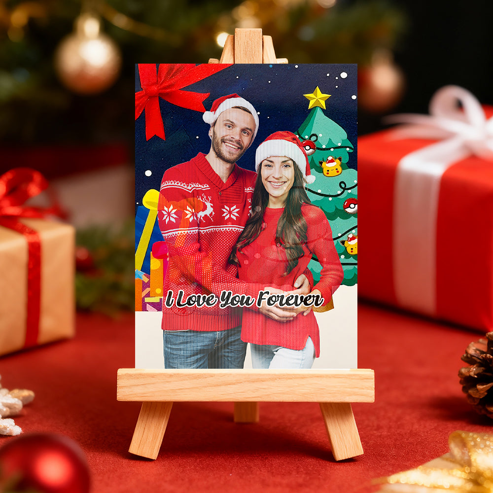 Personalised Card Christmas Photo in 7 styles