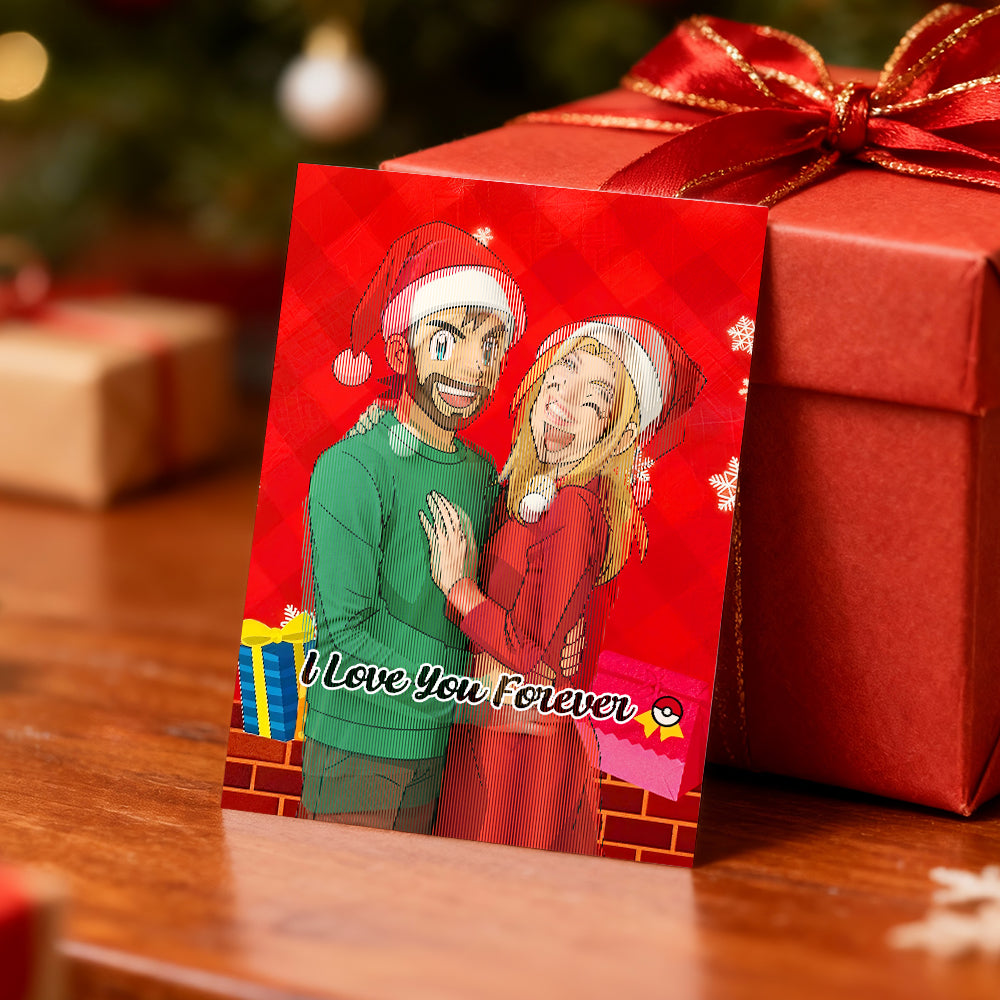 Personalised Card Christmas Photo in 7 styles