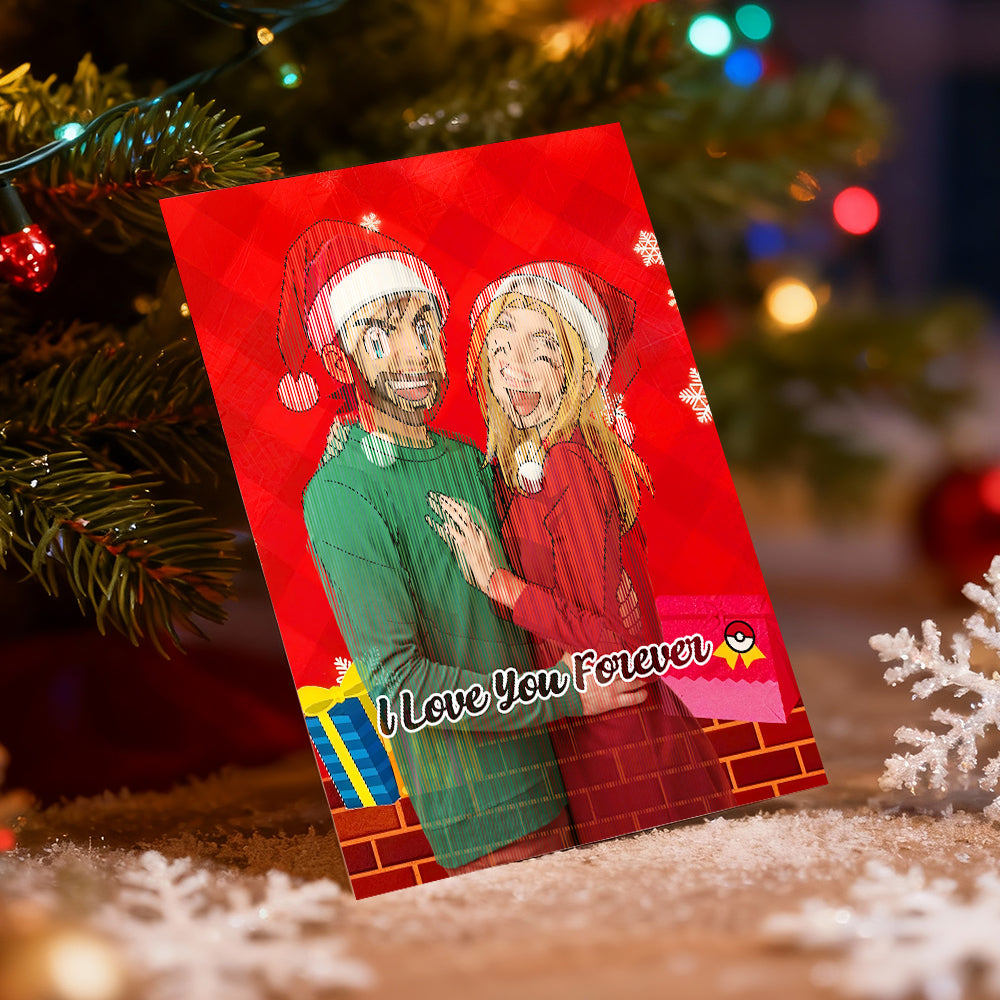 Personalised Card Christmas Photo in 7 styles