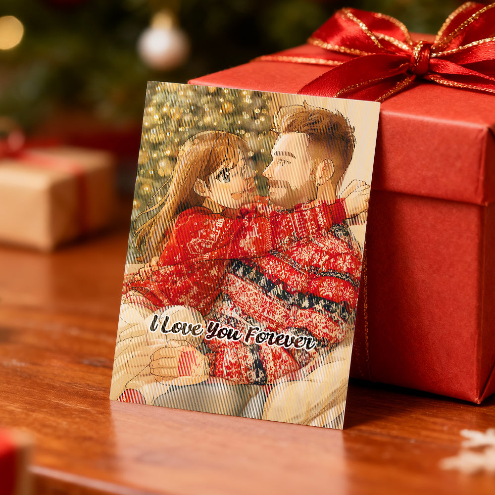 Personalised Card Christmas Photo in 7 styles