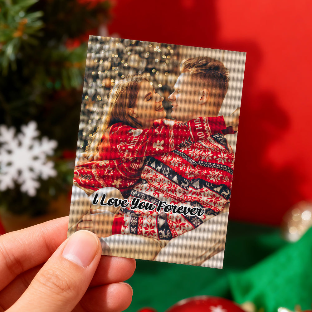 Personalised Card Christmas Photo in 7 styles