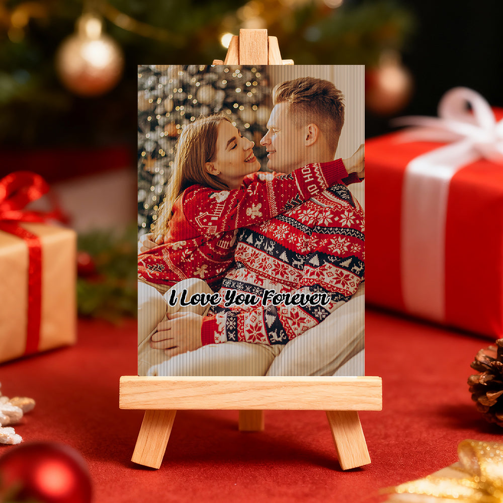 Personalised Card Christmas Photo in 7 styles