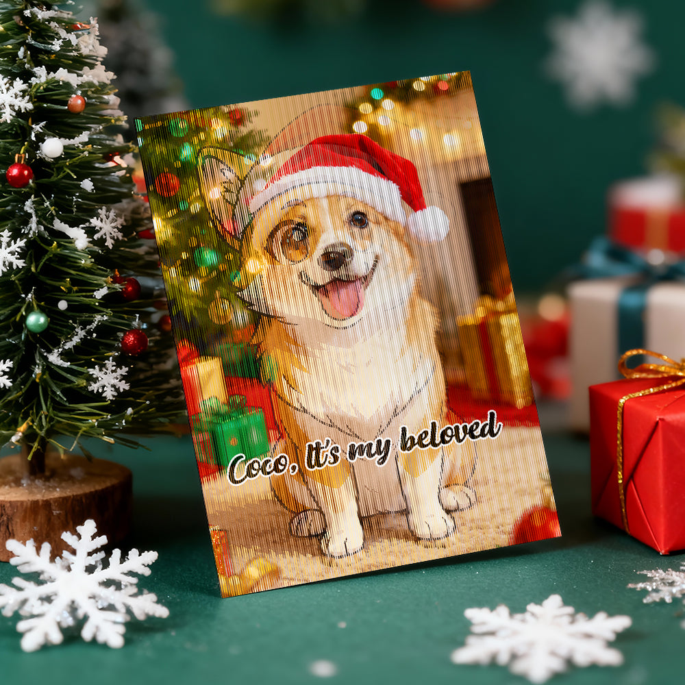 Personalised Card Christmas Photo in 7 styles