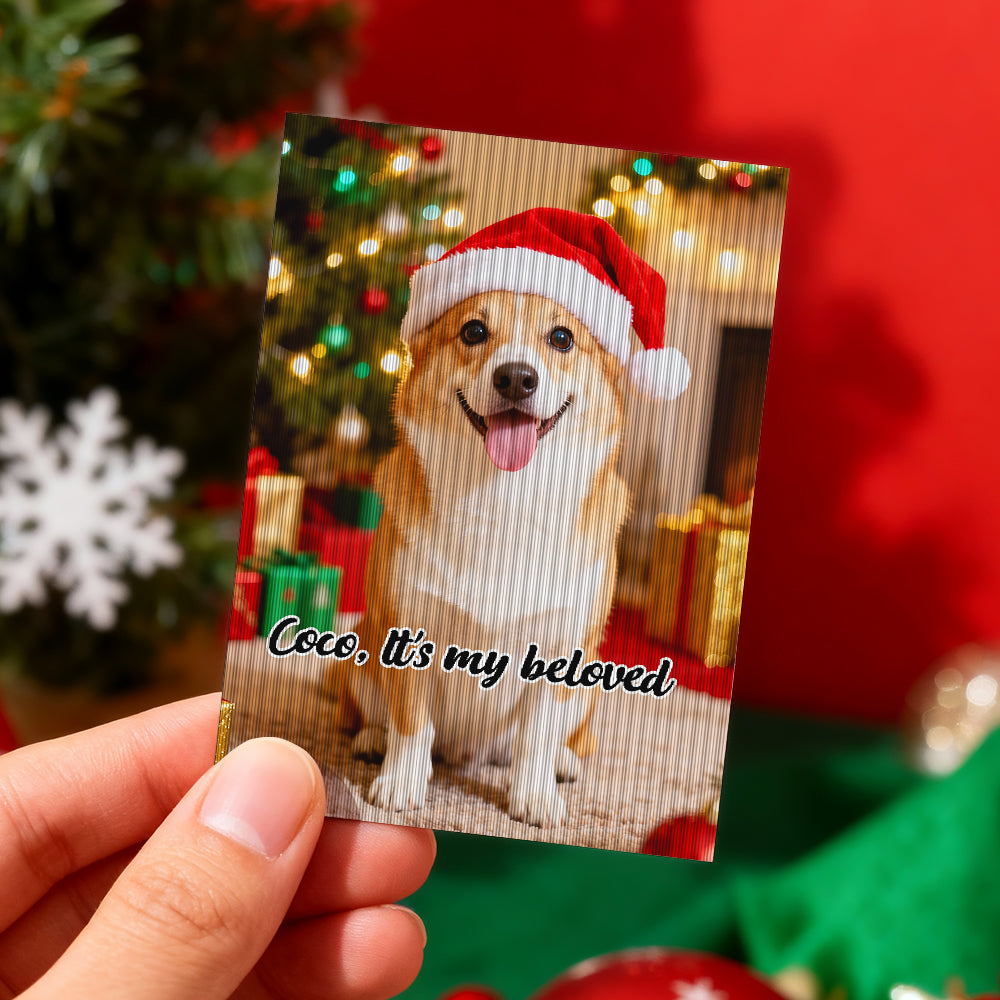 Personalised Card Christmas Photo in 7 styles