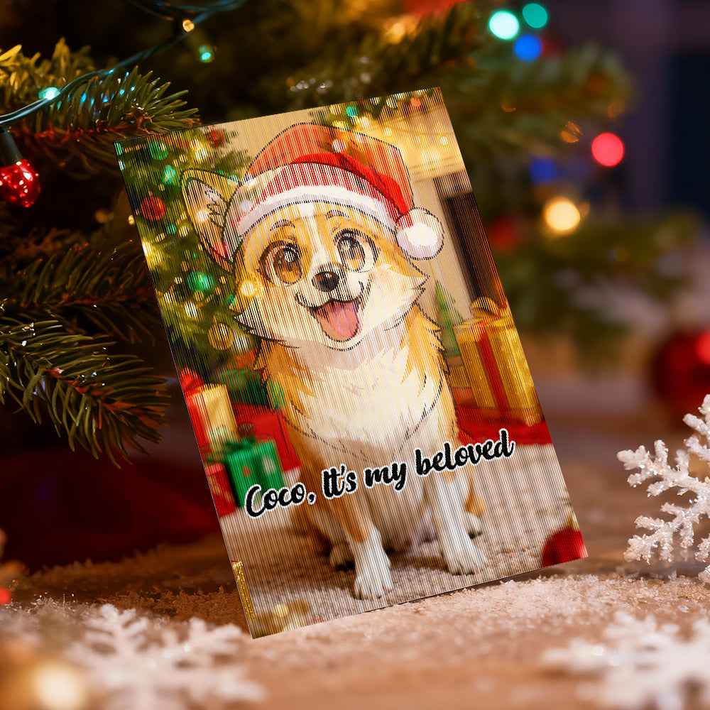 Personalised Card Christmas Photo in 7 styles