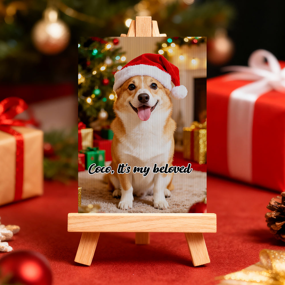 Personalised Card Christmas Photo in 7 styles