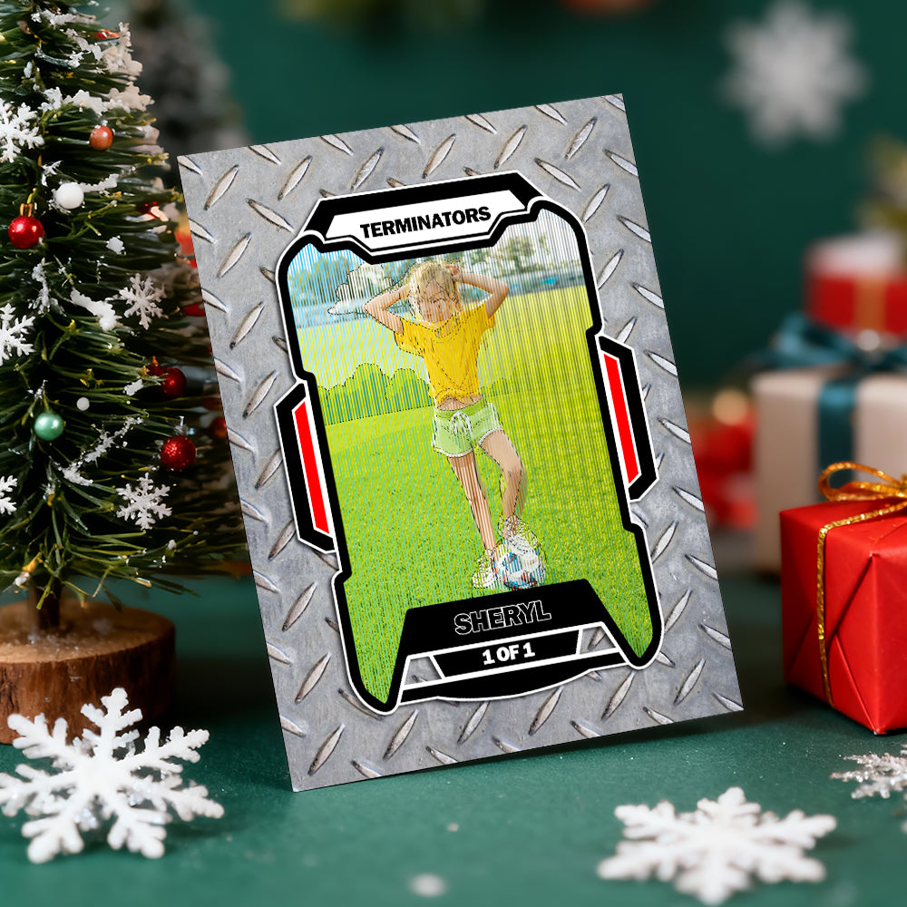 Personalised Card Christmas Photo in 7 styles