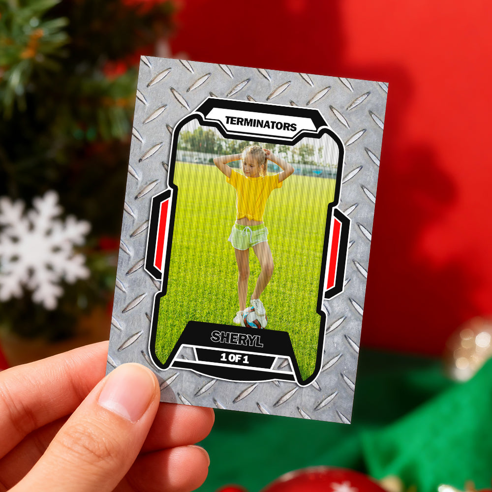 Personalised Card Christmas Photo in 7 styles