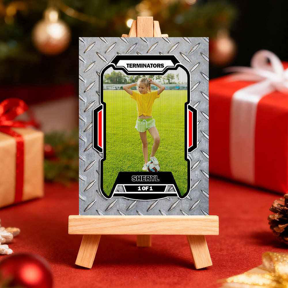 Personalised Card Christmas Photo in 7 styles