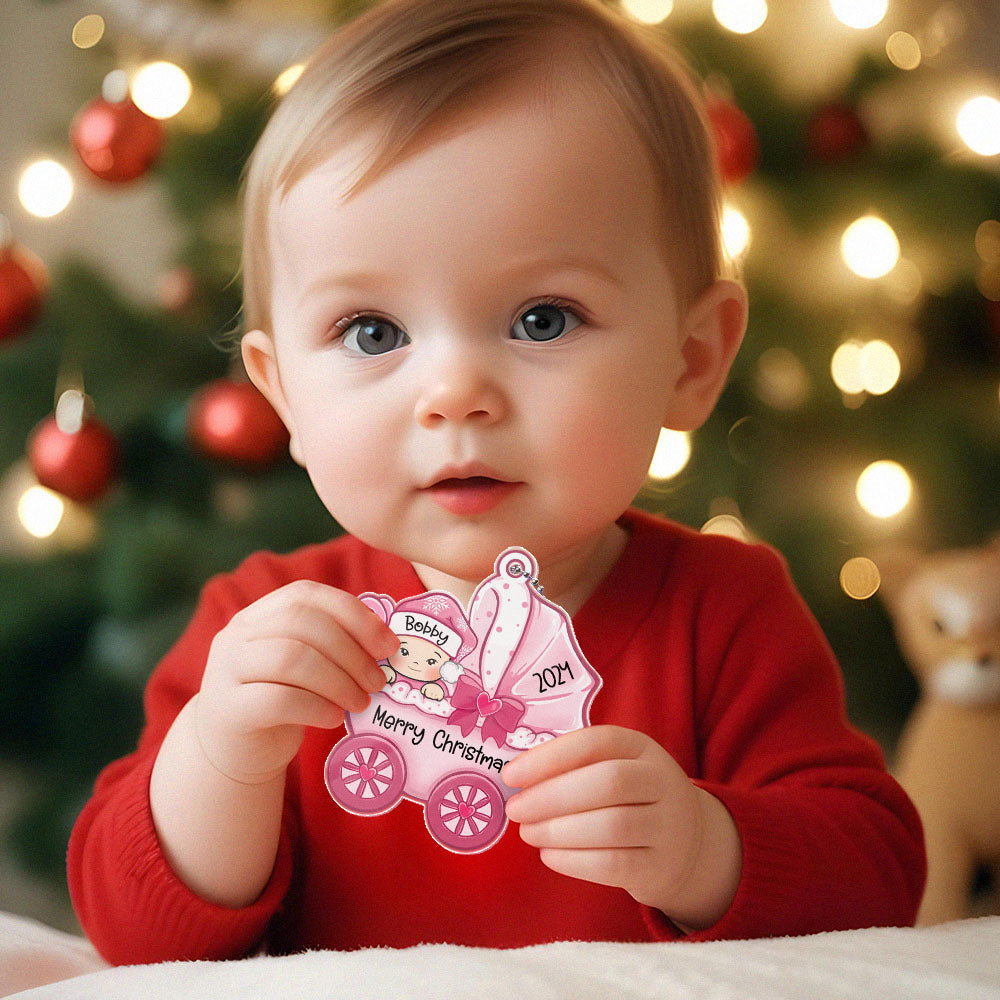 Personalised Baby's First Christmas Ornament