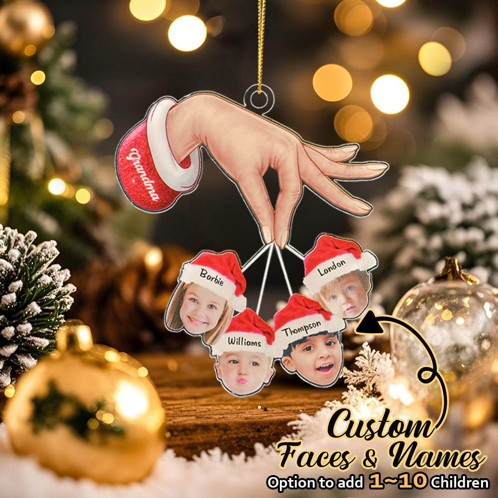Personalised Grandma & Grandchildren Christmas Gift