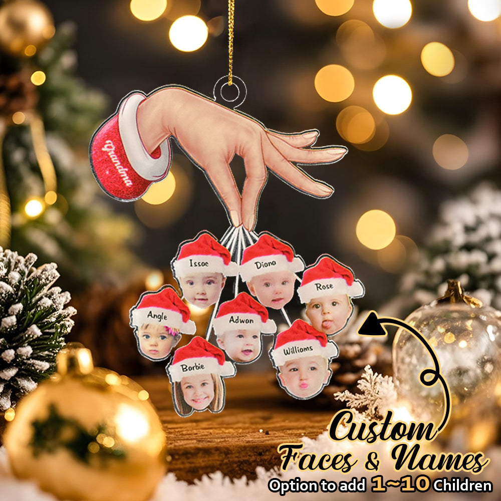 Personalised Grandma & Grandchildren Christmas Gift